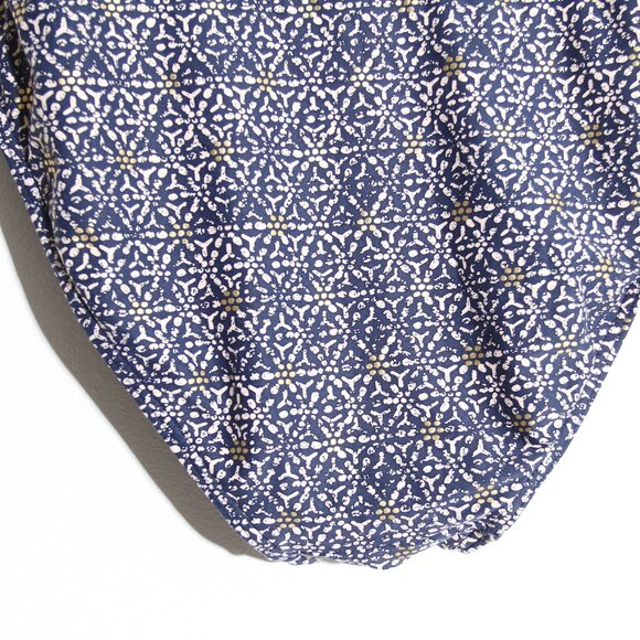 Bond-Eye Australia Nip Tuck Bikini Set Swimsuit Gold Foil Blue Size 6 D/DD - Picture 11 of 14